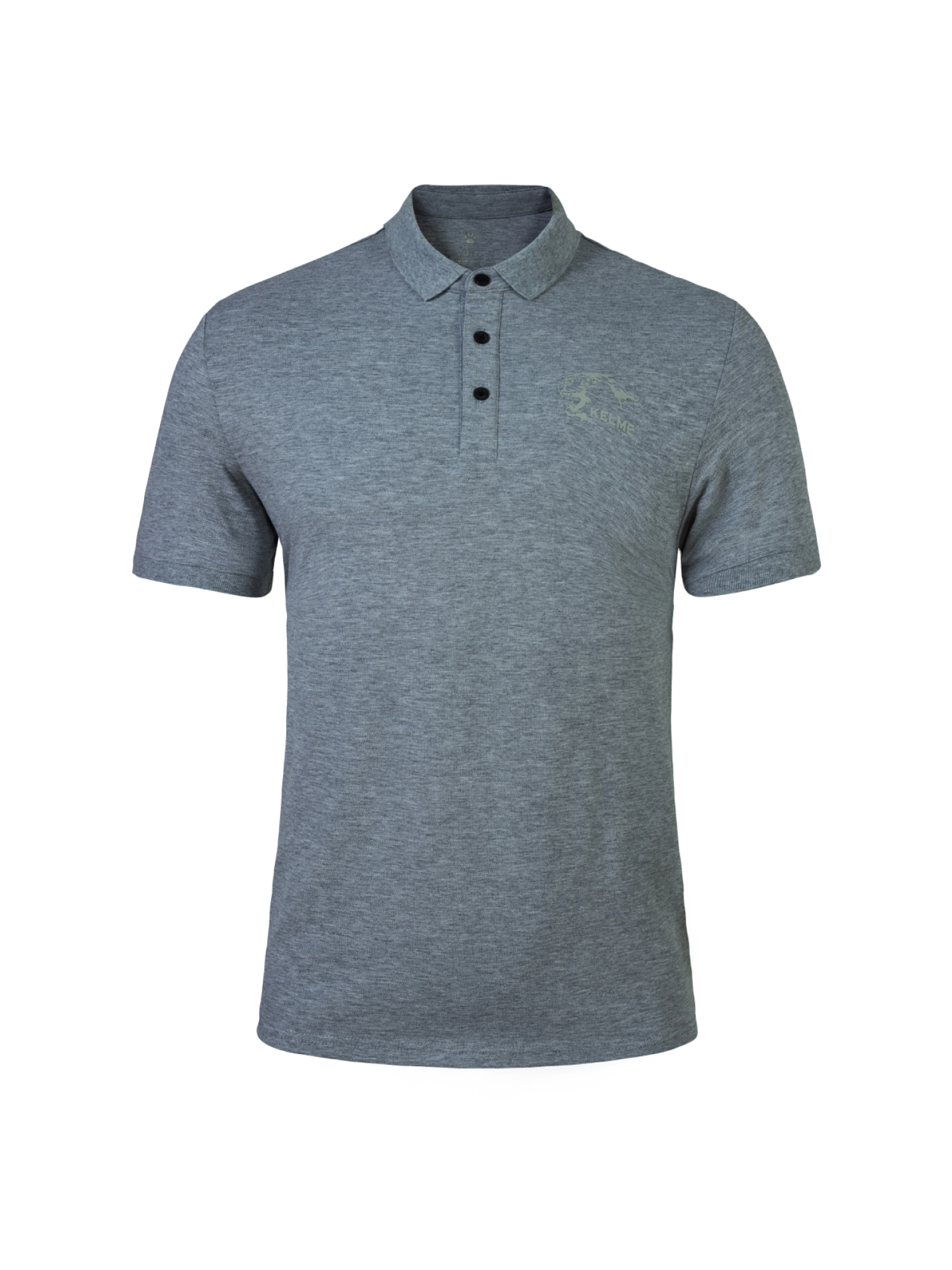 Футболка-поло KELME Short Sleeve Polo Grey