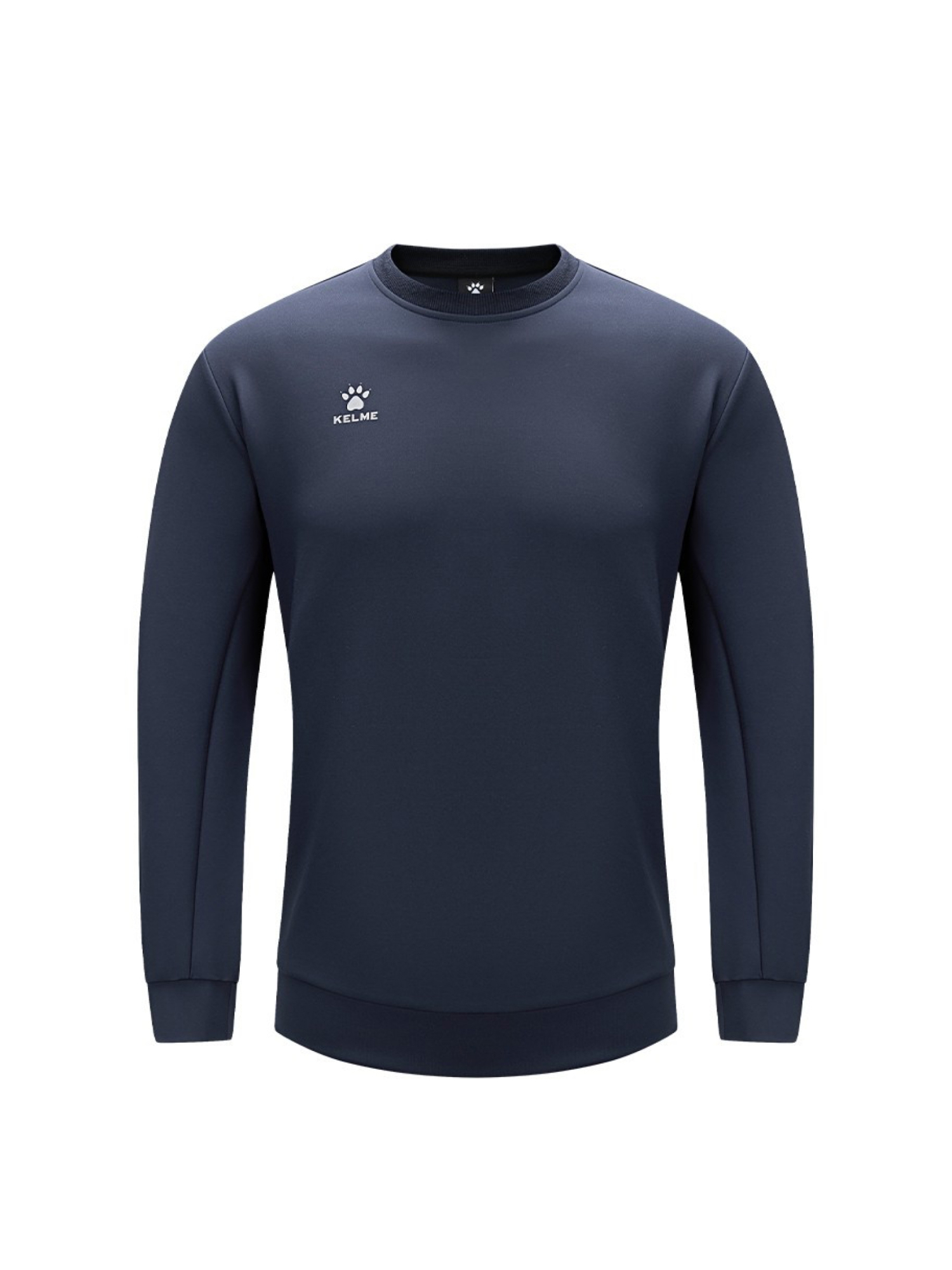 Свитшот KELME Knitted Crew Neck Sweatshirt Dark Blue