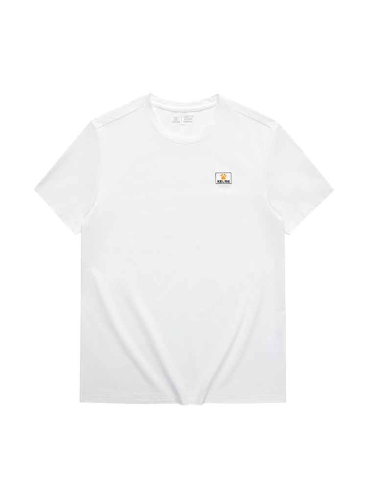 Футболка KELME Round Neck Short Sleeve T-Shirt White