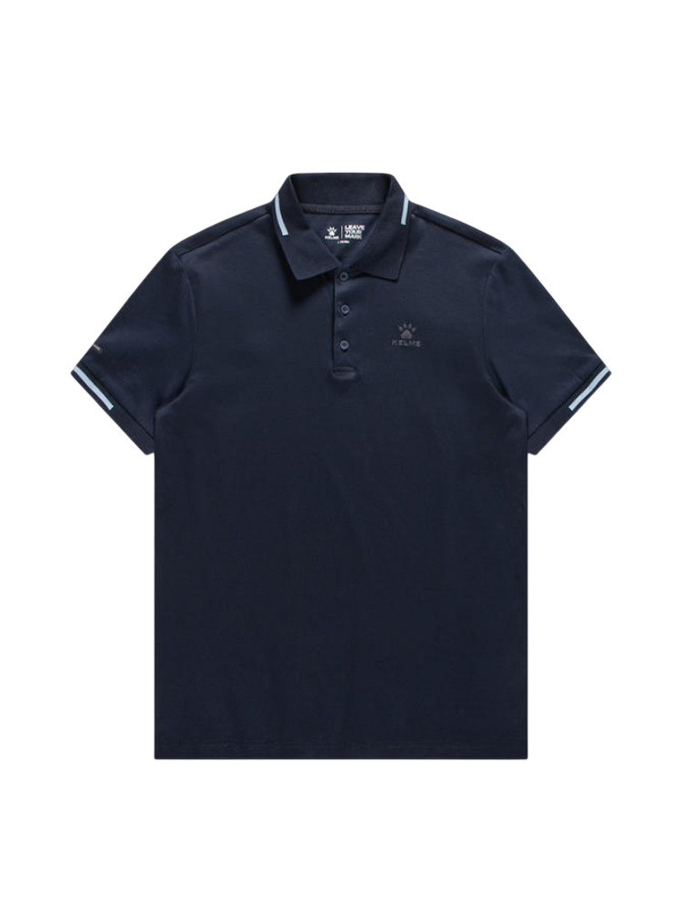 Футболка-поло KELME Short Sleeve Polo Shirt Blue