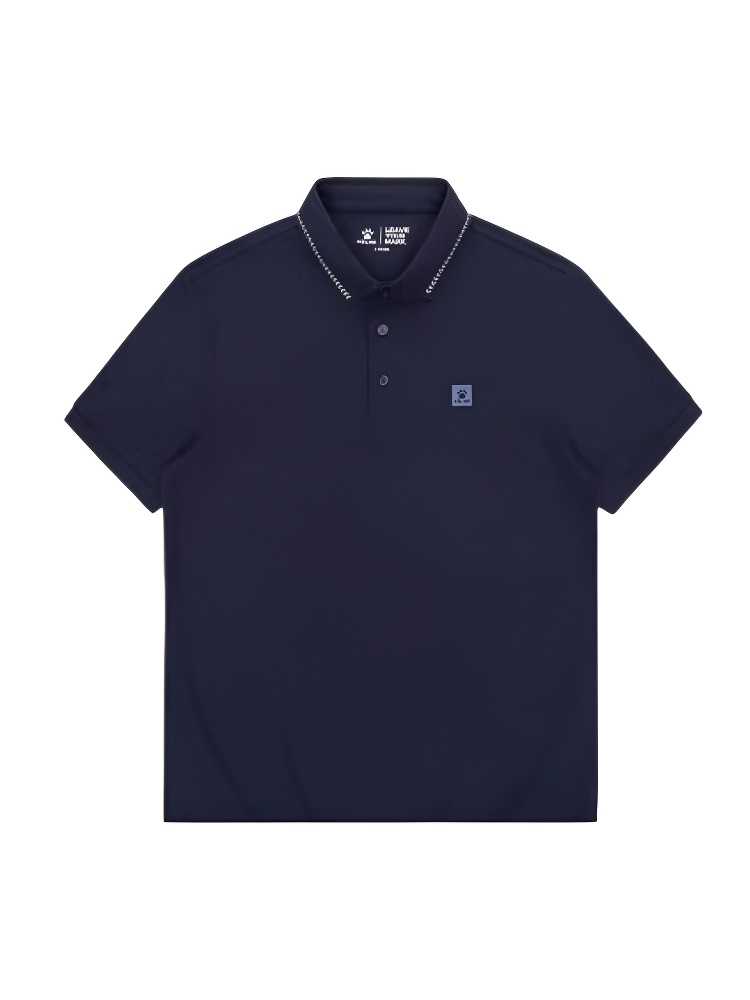 Футболка KELME Short Sleeve Polo Shirt Dark Black