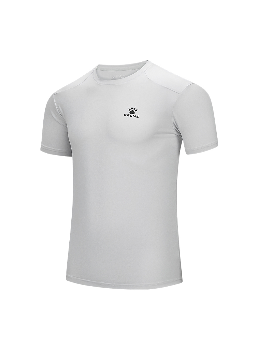 Футболка KELME Short Sleeve T-shirt Light Gray