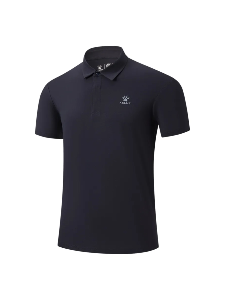 Футболка-поло KELME Short-sleeved Polo Shirt Dark Blue