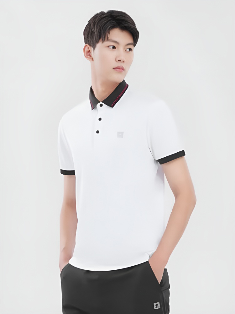 Футболка KELME Short Sleeve Polo Shirt White