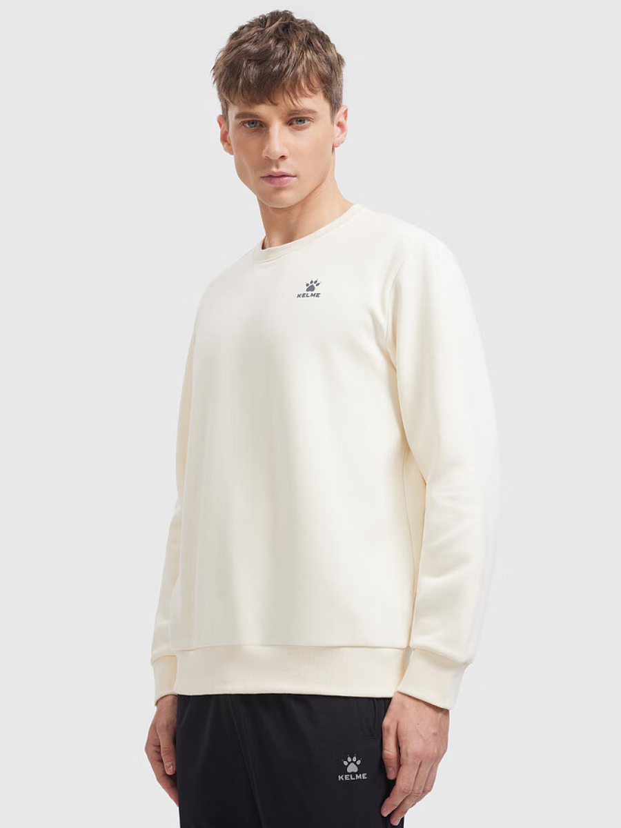 Свитшот KELME Round Neck Sweater White