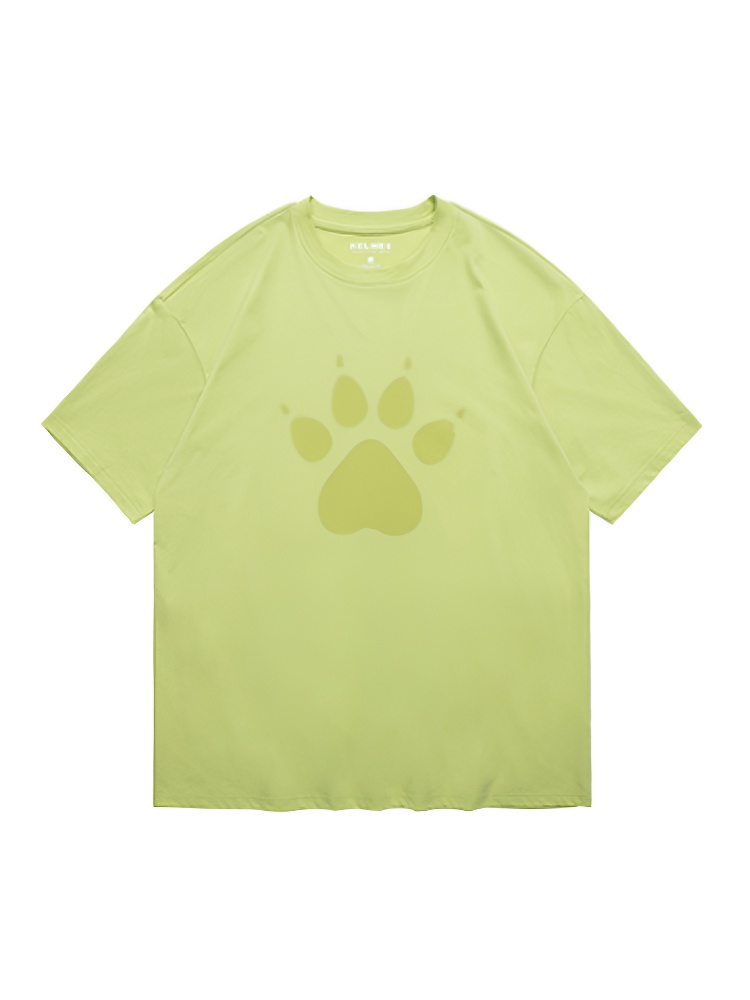 Футболка KELME Round Neck Short Sleeve T-Shirt Green
