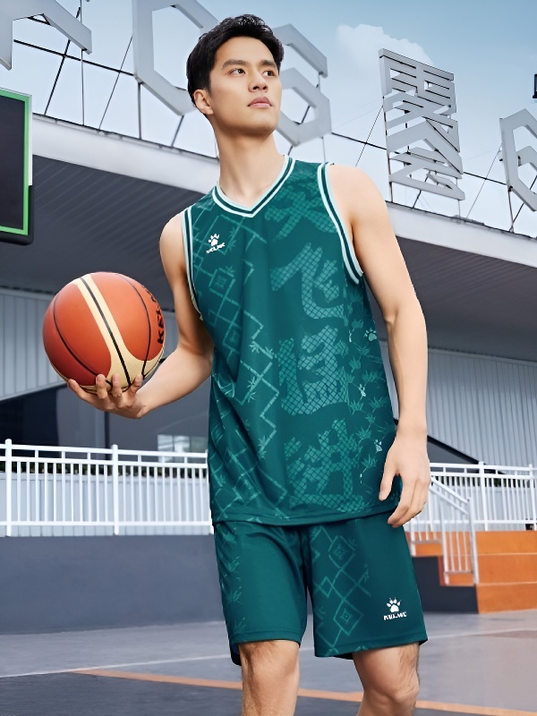 Баскетбольная форма KELME Basketball Clothes Green