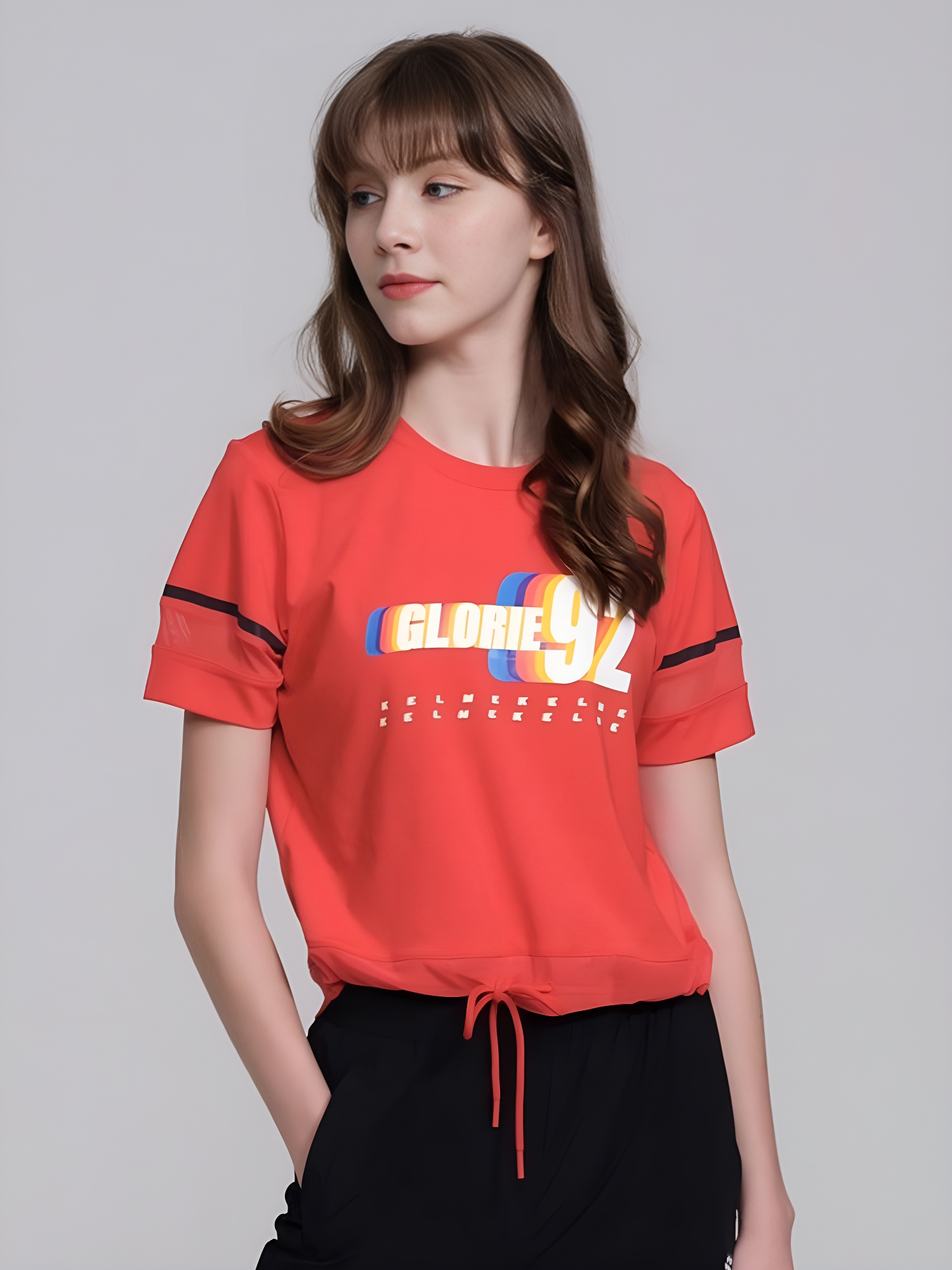 Футболка KELME Round Neck Short T Red