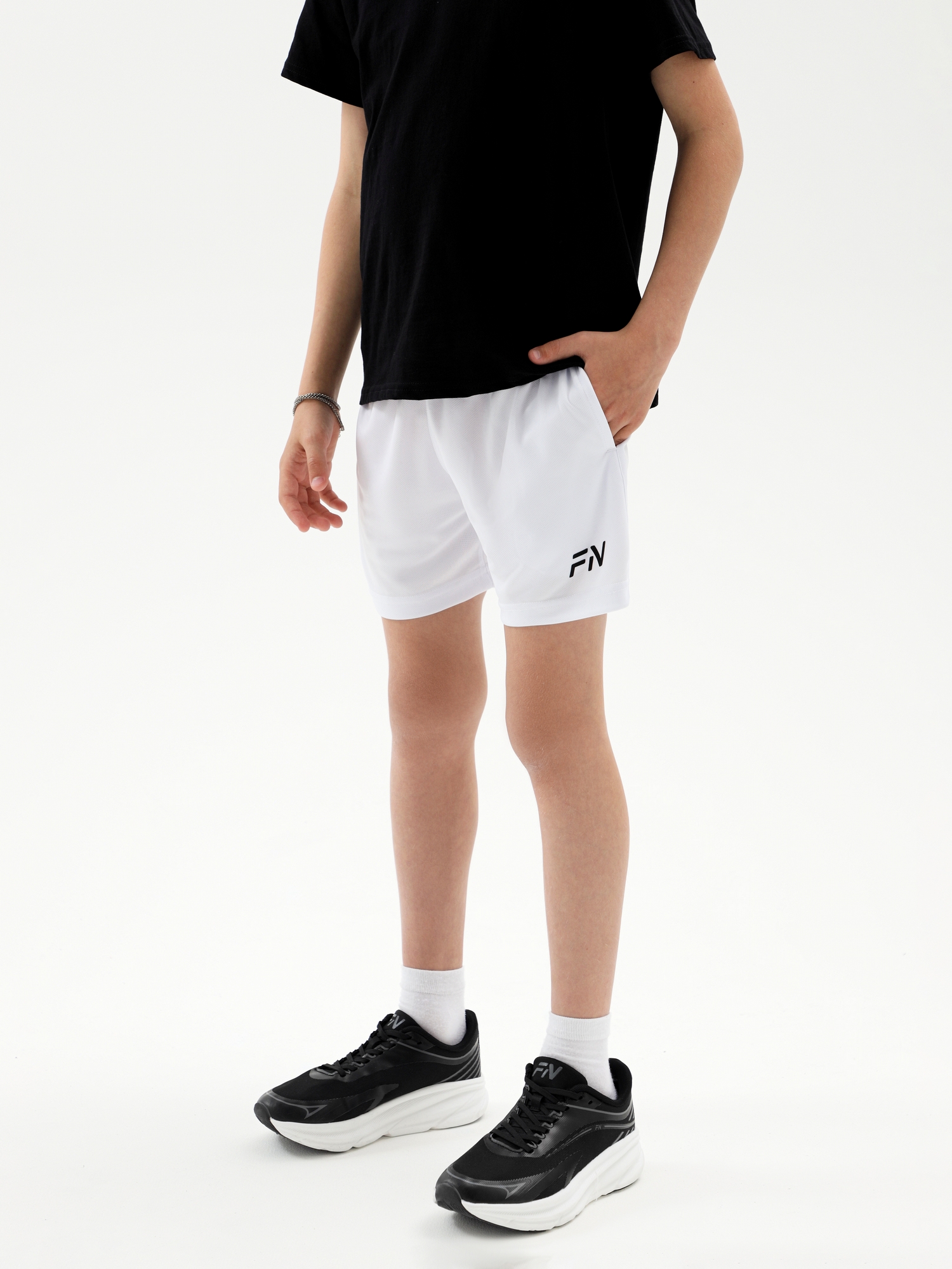 Детские шорты FN Stride KID White