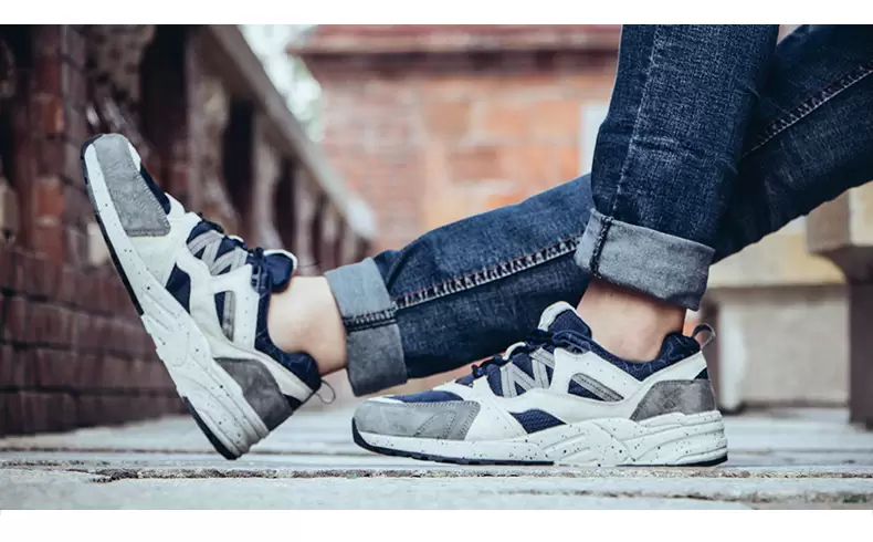 Кроссовки KELME Men's Vintage Casual Shoes (Grey/White)