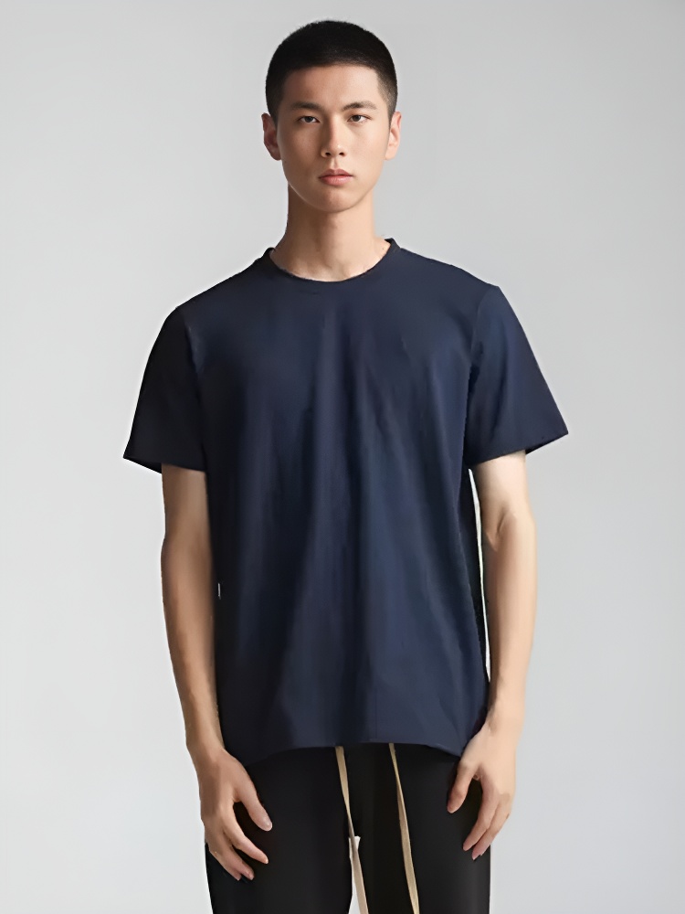 Футболка KELME Round Neck Short T Dark Blue