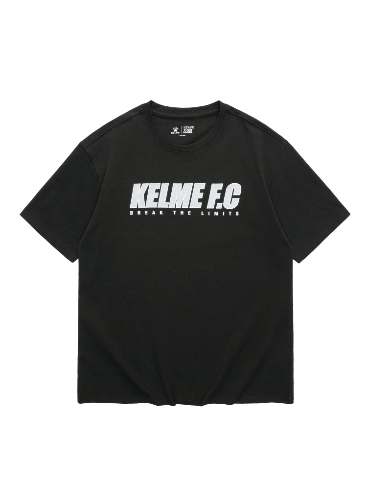 Футболка KELME Round Neck Short Sleeve T-shirt Black