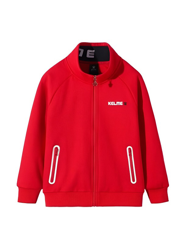Детский свитшот KELME Boys Cardigan Sweater Red
