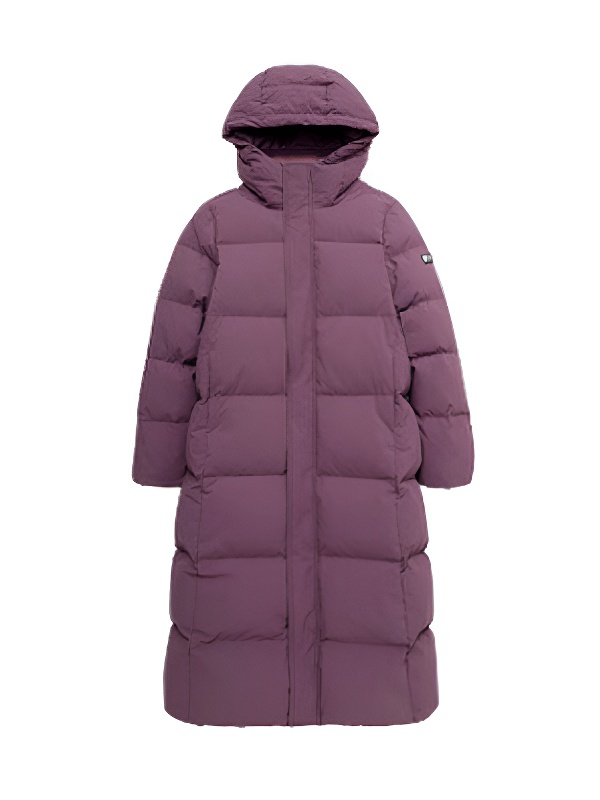 Пуховик KELME Long Down Jacket Burgundy