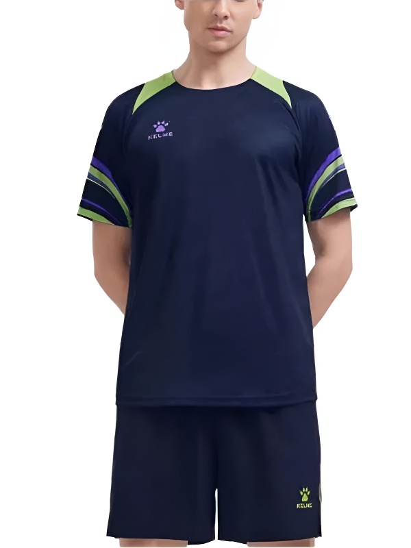 Футболка KELME Training Short Sleeve T-Shirt Dark Blue