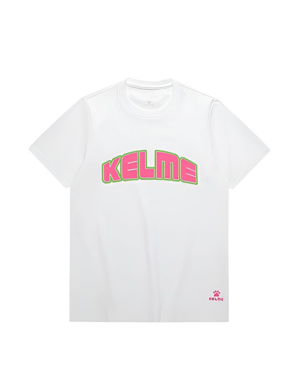 Футболка KELME Round Neck Short Sleeve T-Shirt White