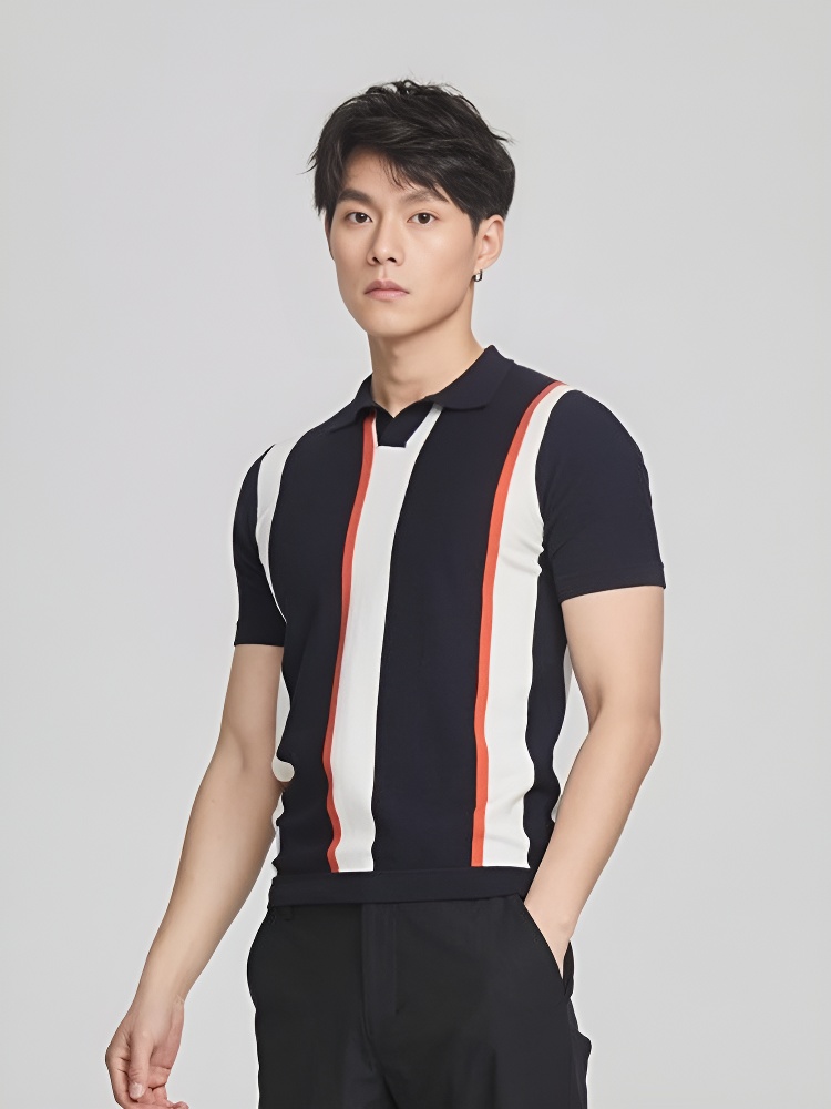 Футболка-поло KELME Short Sleeve Polo Shirt Dark Blue