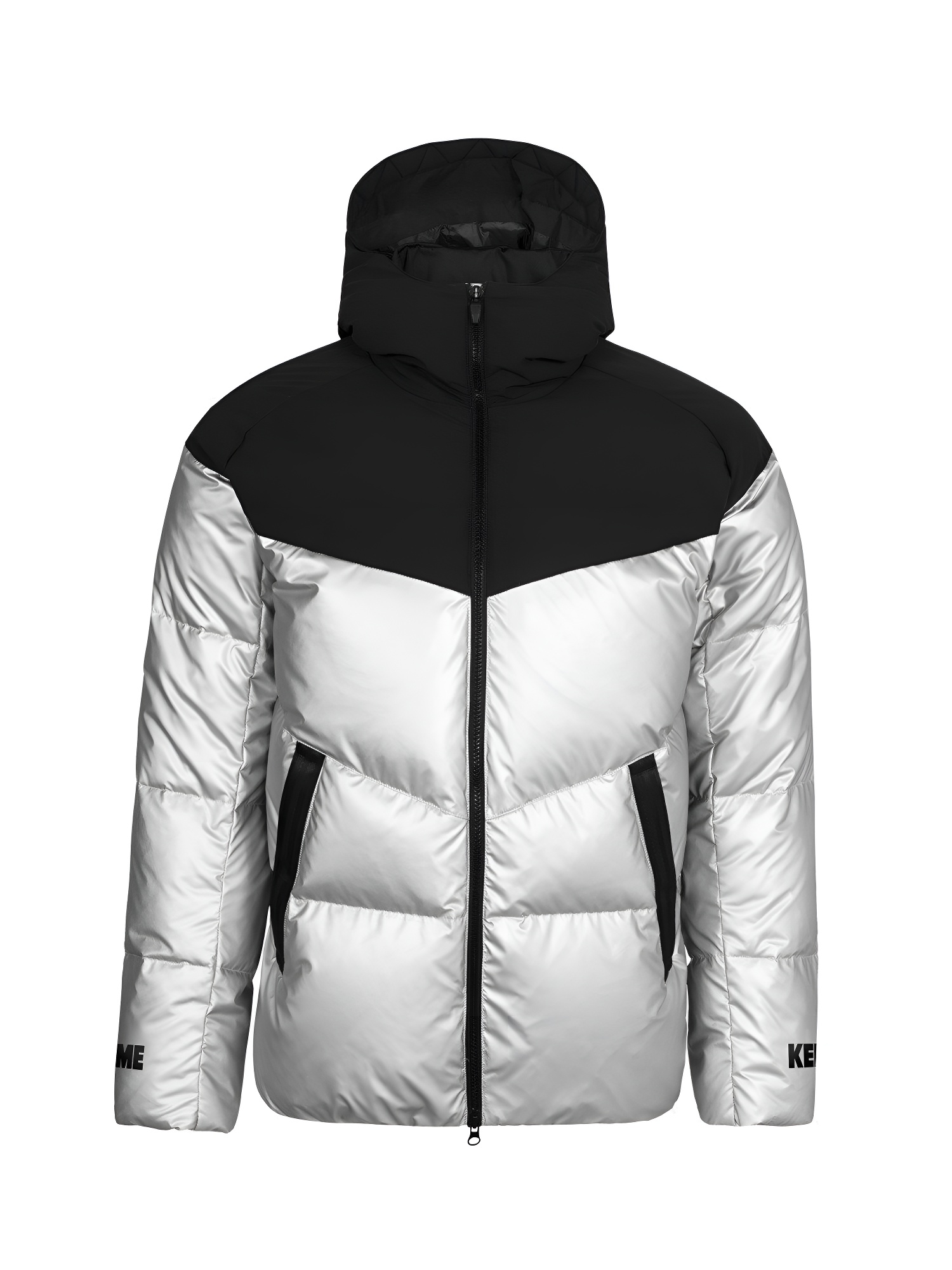 Пуховик KELME Short Down Jacket Silver