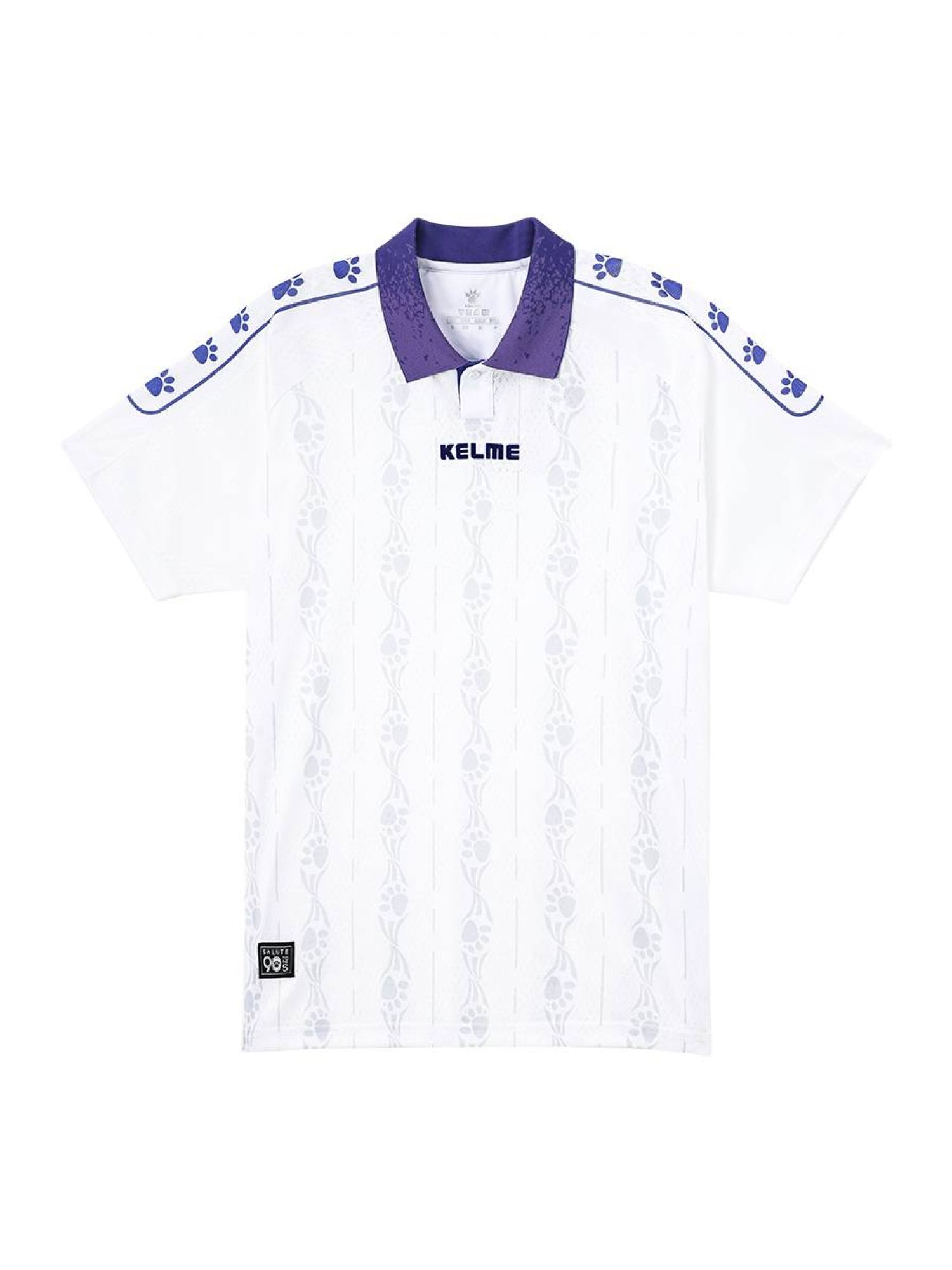 Футболка-поло KELME Short Sleeve Polo Shirt White