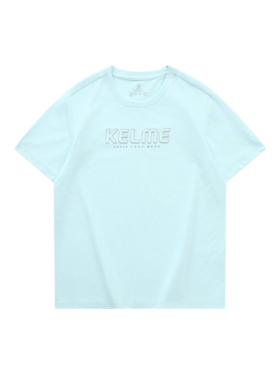 Футболка KELME Round Neck T-shirt Light Blue