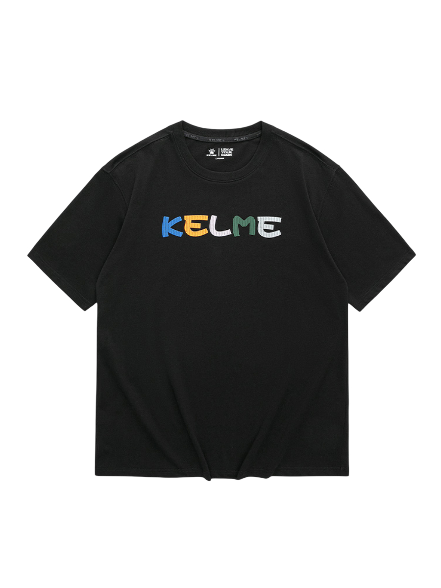 Футболка KELME Round Neck Short Sleeve T-Shirt Black