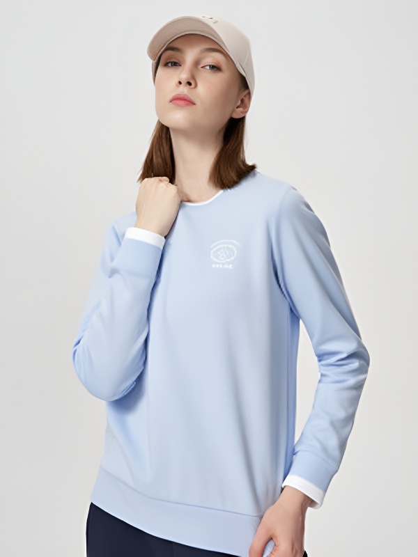 Свитшот KELME Round Neck Sweater Light Blue
