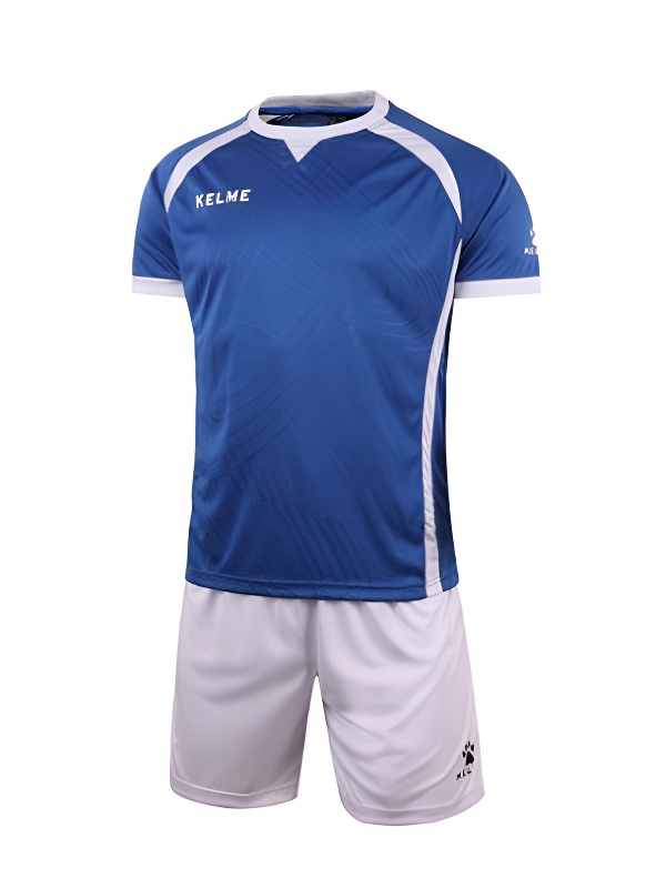 Футбольная форма KELME Short Sleeve Football Set (Blue/White)