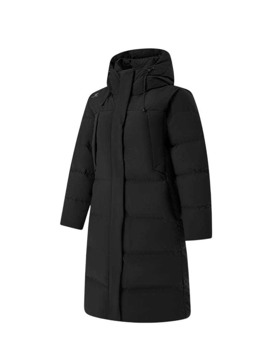 Пуховик KELME Long Down Jacket Black