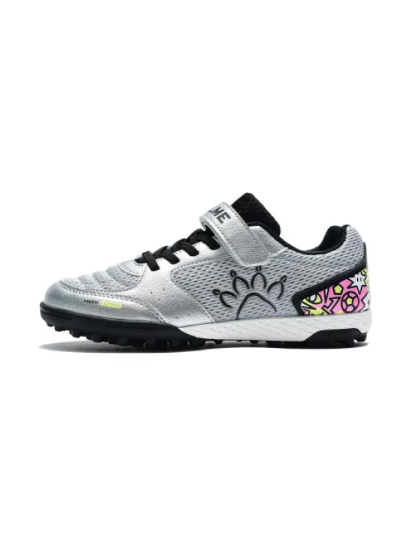 Детские шиповки KELME Kids' Soccer Shoes (TF) Silver