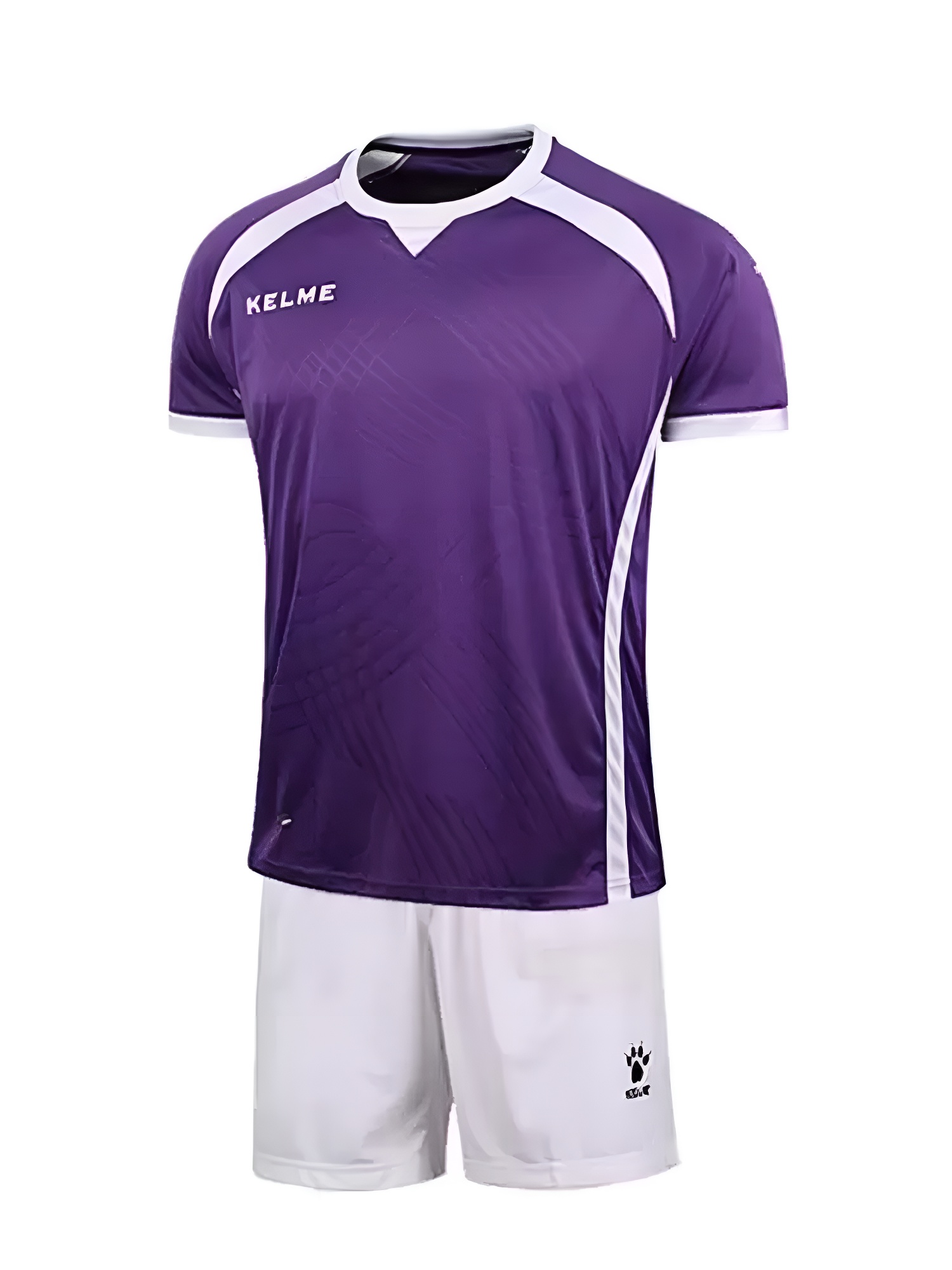 Футбольная форма KELME Short Sleeve Football Set (Light Purple/White)