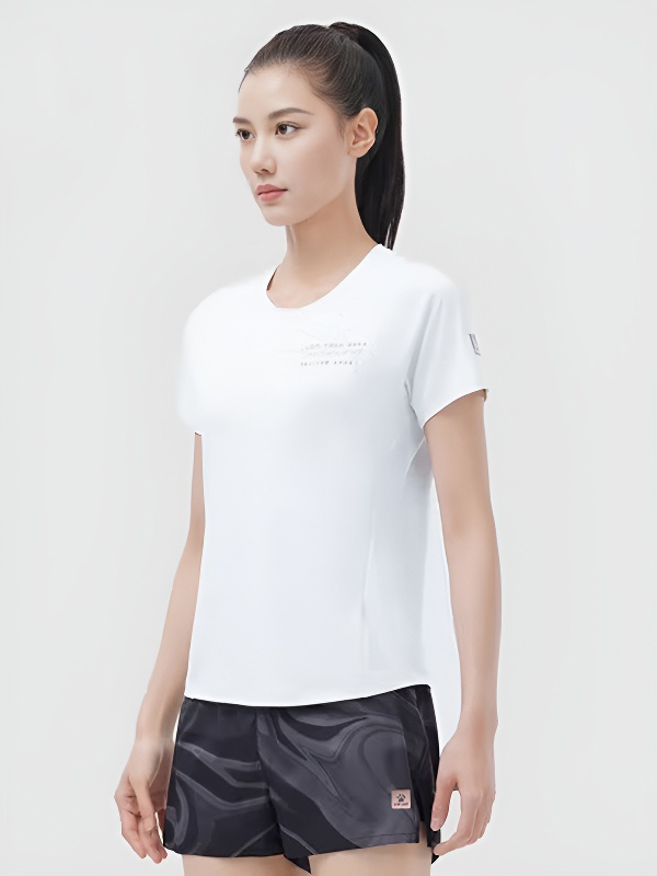 Футболка KELME Round Neck Short Sleeve T-Shirt White