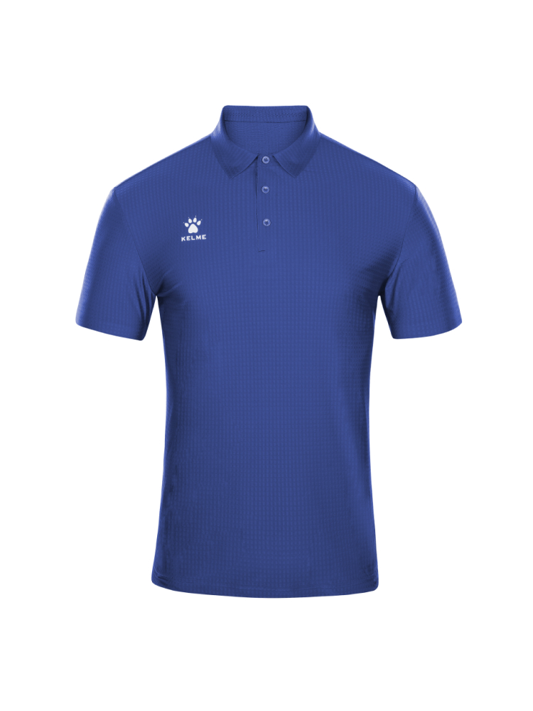 Футболка-поло KELME Short Sleeve Polo Shirt Dark Blue
