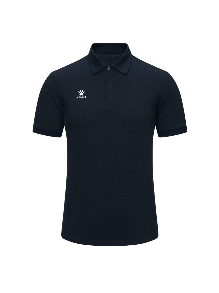 Футболка-поло KELME Short Sleeve Polo Shirt Dark Blue