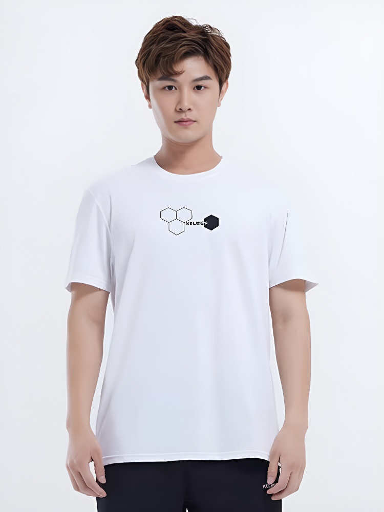Футболка KELME Round Neck Short Sleeve T-Shirt White