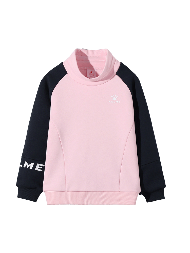Детский свитшот KELME Girl's Round Neck Sweater Pink