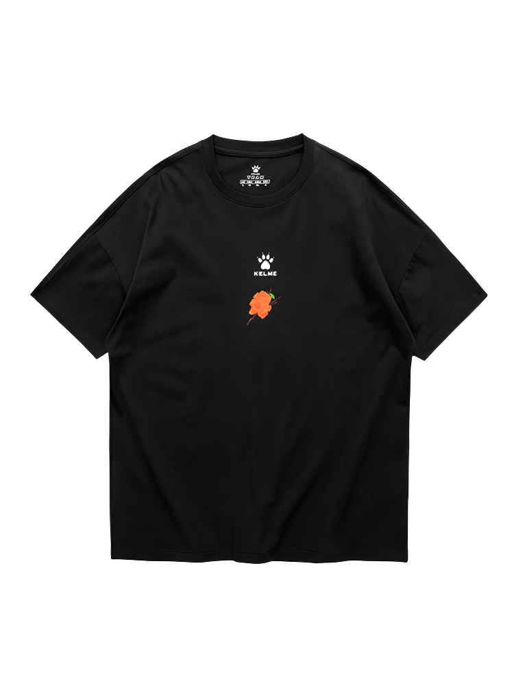 Футболка KELME Short Sleeve T-Shirt Kid Black