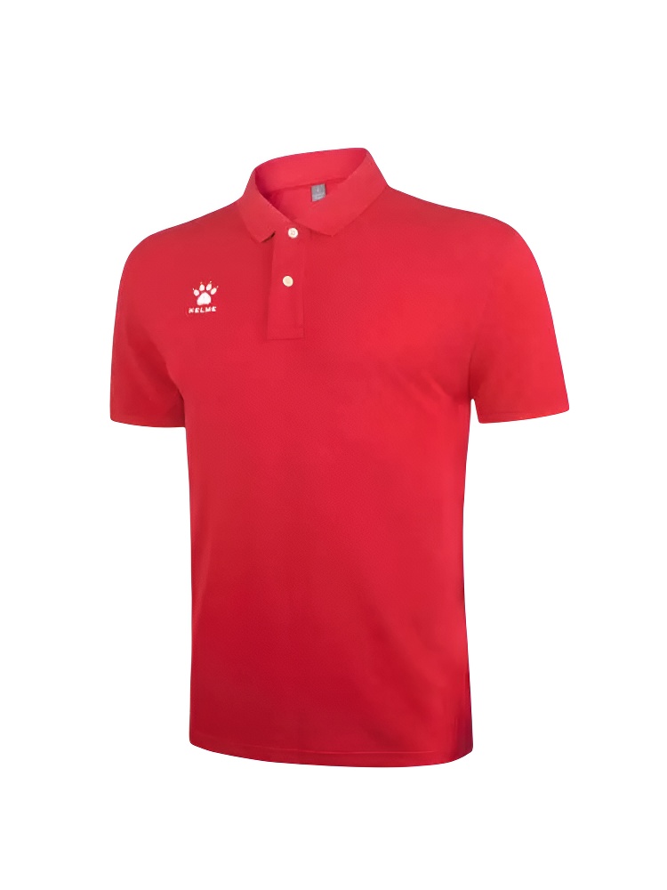 Футболка-поло KELME Short Sleeve Polo Shirt Red