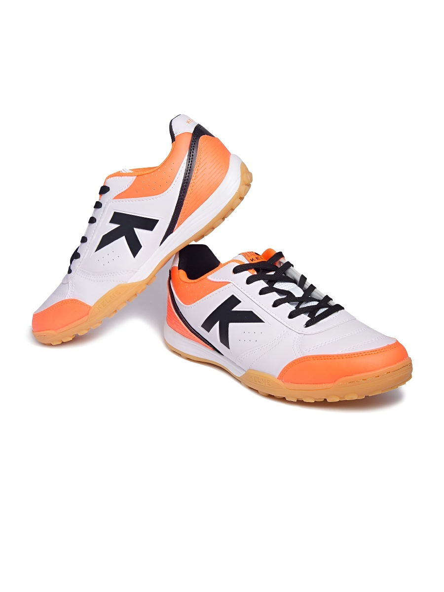 Шиповки KELME K-Strong Turf (White/Orange)