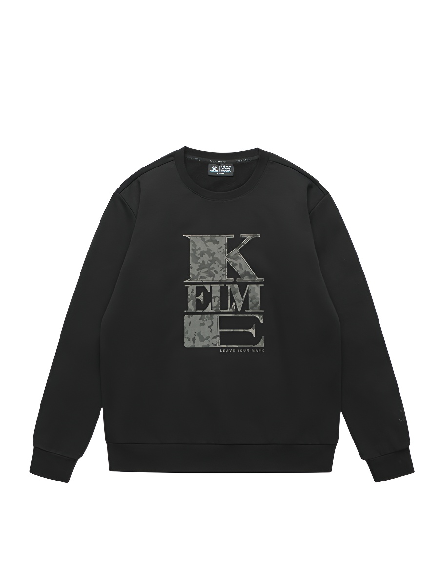 Свитшот KELME Fleece Crew Neck Sweatshirt Black