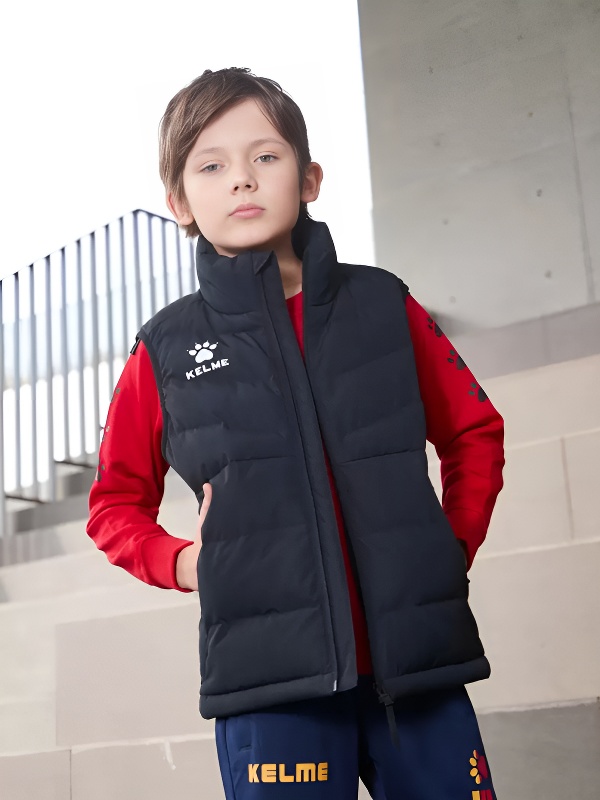 Детский жилет KELME Padding Vest Kids Black