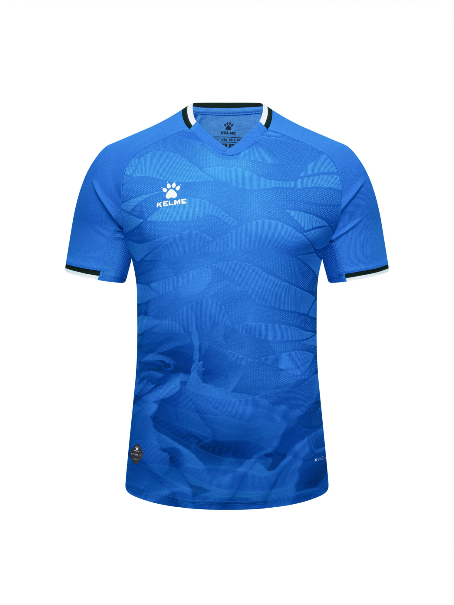 Детская футболка KELME Training Wear Blue Kid