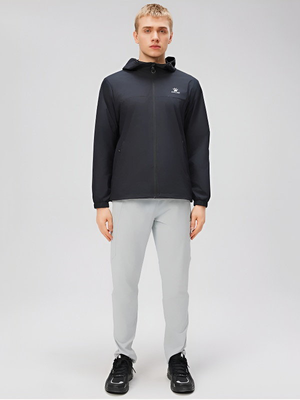Ветровка KELME Woven Jacket (hooded) Black