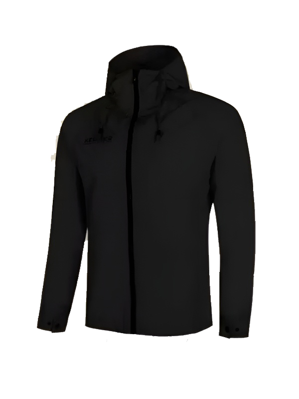 Ветровка KELME Men's Hooded Jacket Black