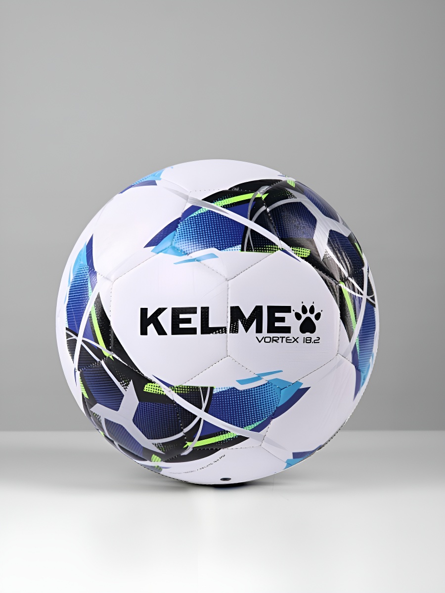 Мяч футбольный KELME Football Ball (White/Blue)