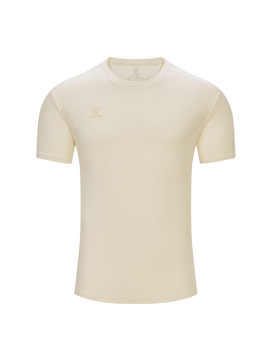 Футболка KELME Round Neck T-shirt Beige