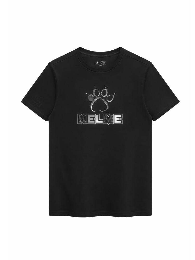Футболка KELME Round Neck Short Sleeve T-Shirt Black