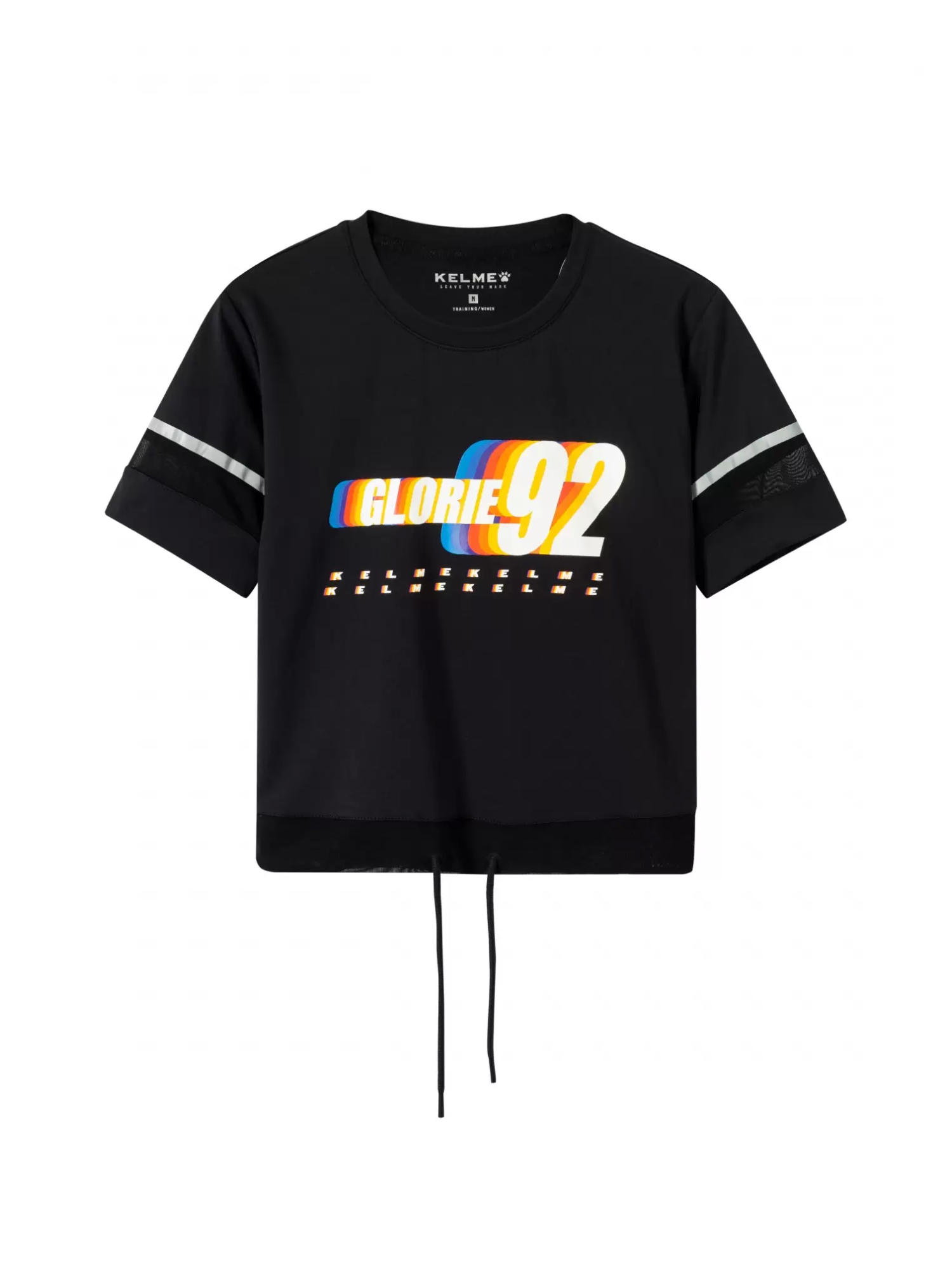 Футболка KELME Round Neck Short T Black