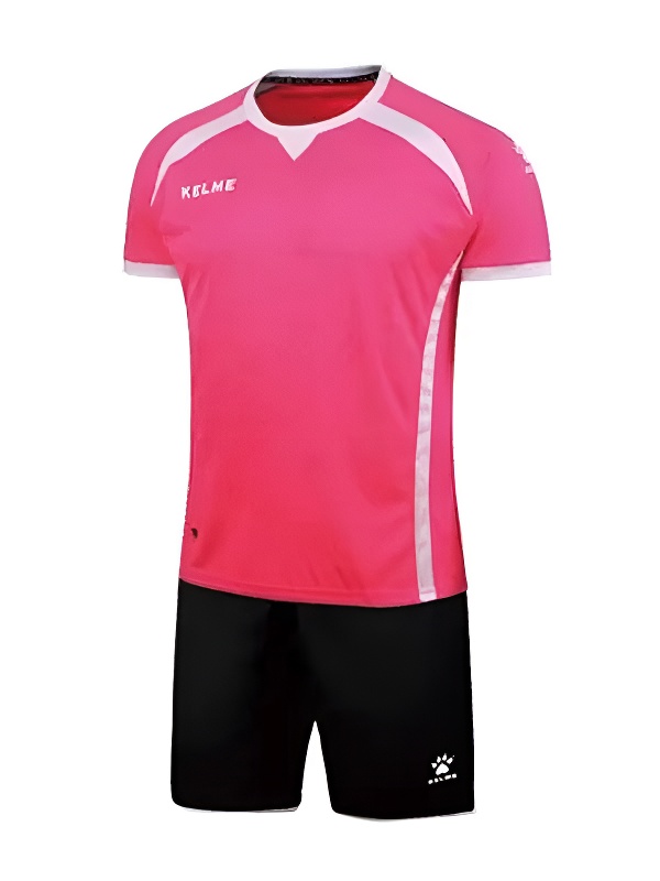 Футбольная форма KELME Short Sleeve Football Set (Pink/Black)