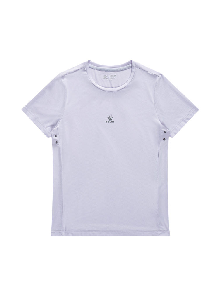 Футболка KELME Round Neck Short Sleeve T-Shirt Violet
