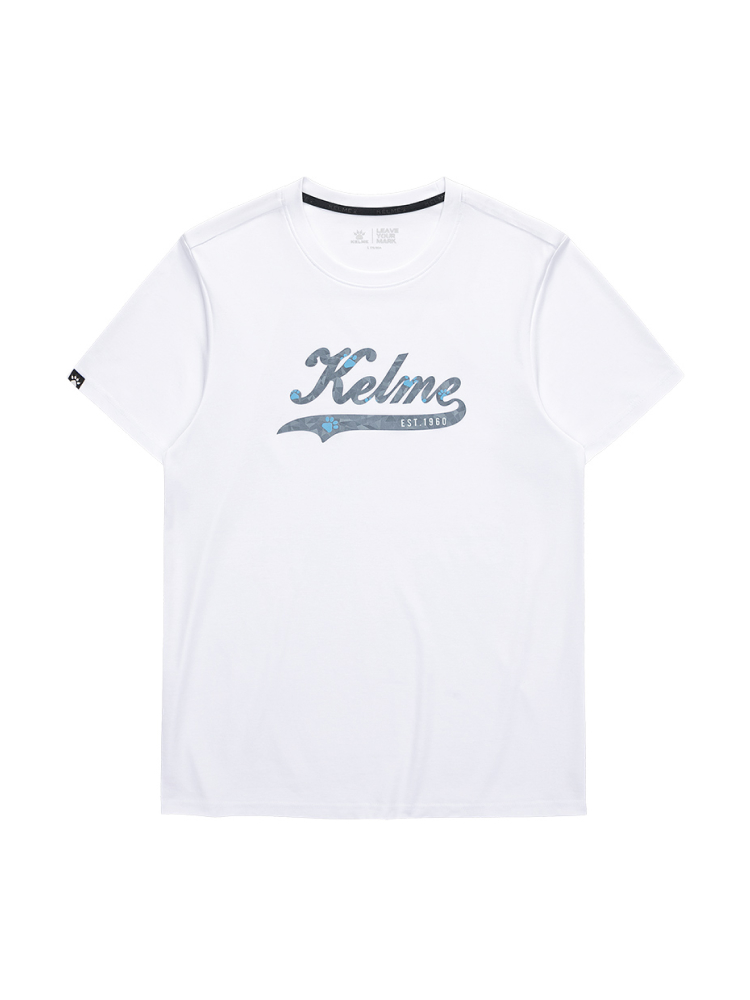 Футболка KELME Round Neck Short Sleeve T-shirt White